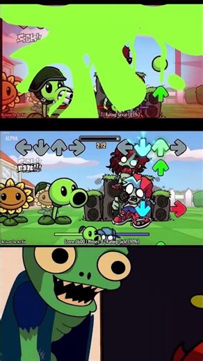 FNF Plants Battle Rappers - Zombie Boyfriend & Girlfriend Showdown! #FNF #FridayNightFunkin