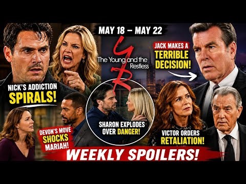 Young and Restless Weekly Spoilers May 18-22: Jack SCREWS UP & Sharon EXPLODES | Soap Dirt