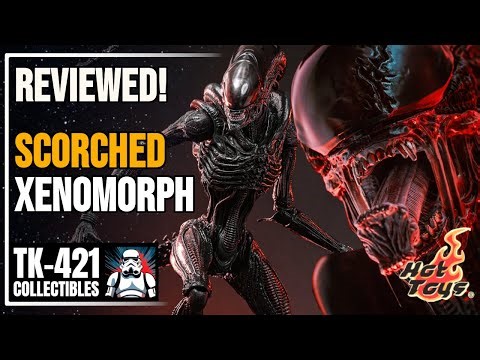 Hot Toys Scorched XENOMORPH This Alien Is Brutal… Unboxing and Review MMS784 Alien: Romulus