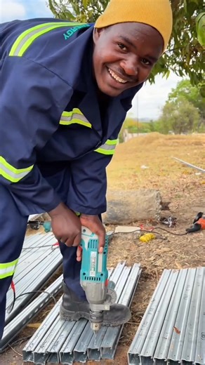 Learn how to install your solar panels using ground mount system in few minutes just at Sun Power Africa AI #learn #sunpowerafricaai | Sun Power Africa AI