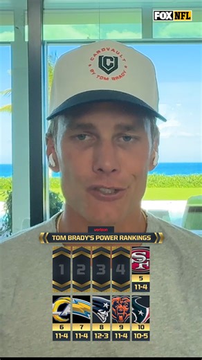 🚨 An NFC team has taken over the top spot in Tom Brady's Power Rankings 🚨 Find out where your team landed 👇 Presented by Verizon | NFL on FOX