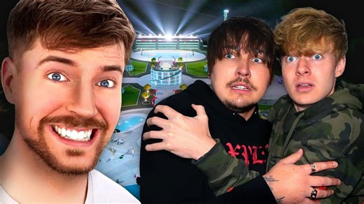 Summoning a Demon in MrBeast’s Abandoned City 😱 | Sam and Colby