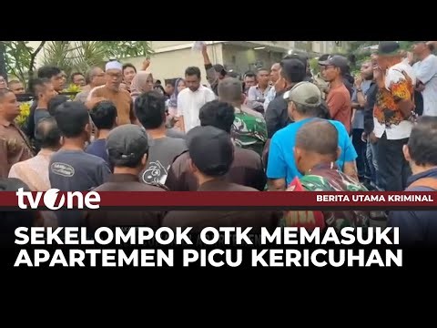 Kericuhan di Apartemen Casablanca, Warga Kompak Usir Kelompok Orang Duduki Kantor Pengelola | tvOne
