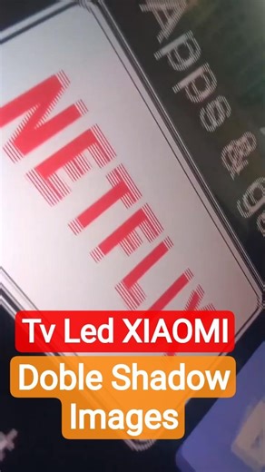 Repaired the MI L55M6 LED TV with double shadow images #servicetvled #tetorial
