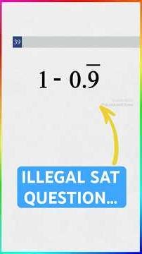 The most illegal SAT question