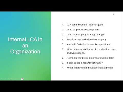 SimaPro Tutorial – Interpretation, Uncertainty & Sensitivity Analysis in LCA|Part11