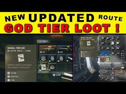 NEW🔴EASY WEAPON MANUALS AND BLUEPRINTS 🔴BEST MW4 DMZ LOOT SPOT/ ROUTE/ METHOD 🔴 MODERN WARFARE 4 DMZ