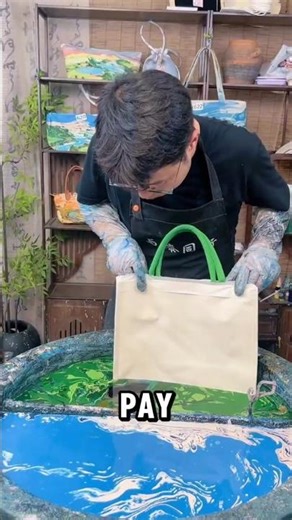 Why he "Drowns" $500 Bags in Paint 🤯👜