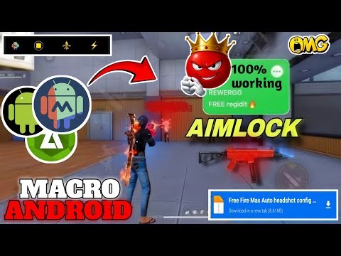 Macroandroid Free Fire Ob51 | Macro ff Android ob51 ☠️🎯 Tutorial | Macro Droid New Headshot Script 📂