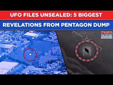 Pentagon UFO Files: 5 Shocking Revelations From Latest Document Dump| 41 Files, Including Videos Out