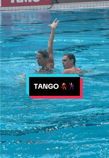 “Tango 🕺💃” An incredible Mixed Duet Free routine from the Italian duo of Lucrezia Ruggiero and Filippo Pelati: their theme was Tango and with the score of 256.0033 they