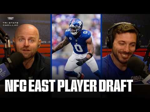 NFC East Player Draft | Big Blue Kickoff Live | New York Giants