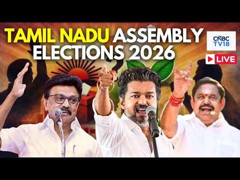 🔴Tamil Nadu Election 2026 LIVE: DMK Vs TVK Vs AIADMK | Voting Beings In Tamil Nadu | Vijay vs Stalin