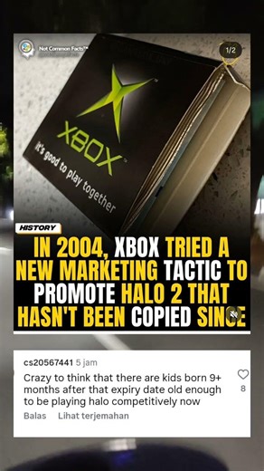 2004, XBOX TRIED A NEW MARKETING TACTIC TO PROMOTE HALO 2 THAT HASN'T BEEN COPIED SINCE#beritaviral