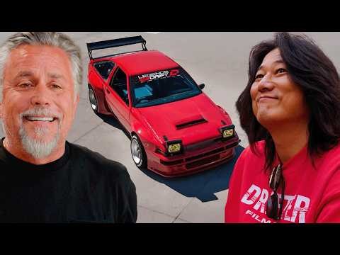 Sung Kang Drifted Up To Gas Monkey Icehouse! (We Almost Got Shut Down 😅)