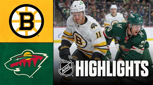 Bruins vs. Wild | NHL Highlights | Oct 3, 2026