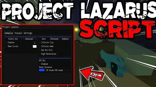 NEW | Project Lazarus Script [Fixed] Very OP