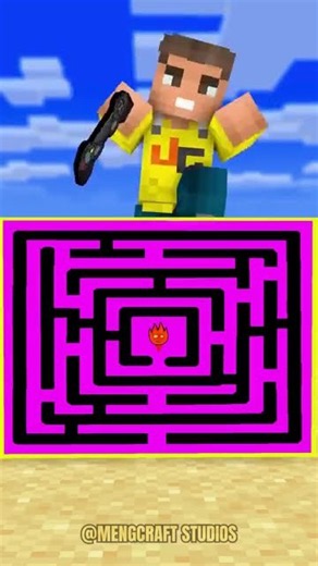 😱 HELP HEROBRINE ESCAPE THE CRAZY MAZE! 🧩 Can He Solve It in Time?!