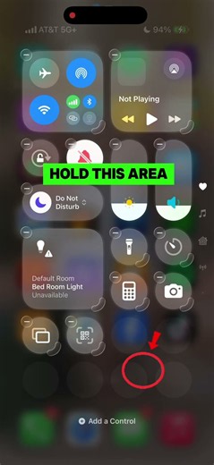 iPhone guid how to add screen recording to control center #iphone #guide #shorts