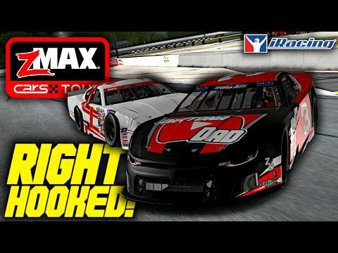 Getting Right Hooked at The Line | iRacing Late Model Stocks at Langley