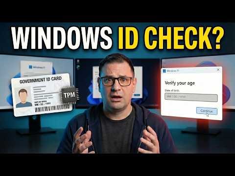 The Real Reason Age Verification Is Coming to Windows