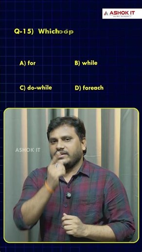 📌 Java Interview Questions | Ashok IT #javainterview #javascript #javatips