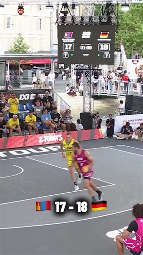 Ulaanbaatar vs Baskets Bonn thriller 3x3WT Lausanne