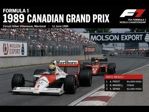 Ayrton Senna & Alain Prost Battle | 1989 Canadian Grand Prix Full Race Formula 1 #f1