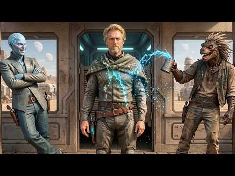 'You Just Threw A Drink On The Wrong Human'—The Alien Mercenaries Laughed Until He Drew His Blaster