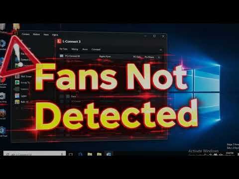 How to make L Connect 3 detect fans after swapping PC cases