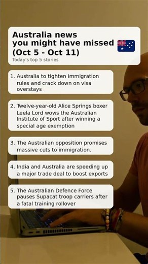 Weekly recap: 5 Australia headlines (Oct 5 - Oct 11) #Shorts