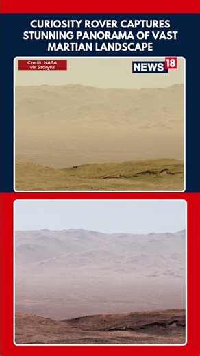 WATCH: Curiosity Rover Captures Stunning Panorama of Vast Martian Landscape