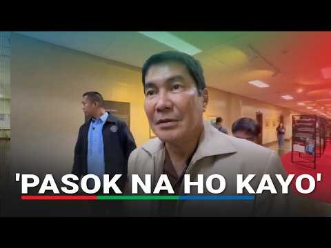 Erwin Tulfo may panawagan sa minorya bago ang impeachment trial ni Sara Duterte | ABS-CBN News
