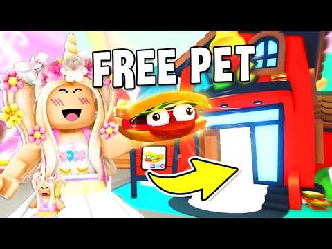 How To Get NEW PET SANDWICH For FREE In Adopt Me!