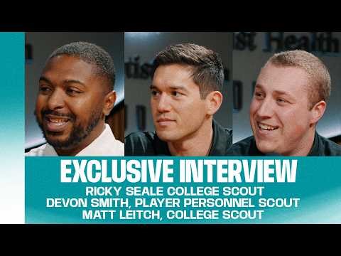 Exclusive Interviews with Ricky Seale, Devon Smith, Matt Leitch | Miami Dolphins