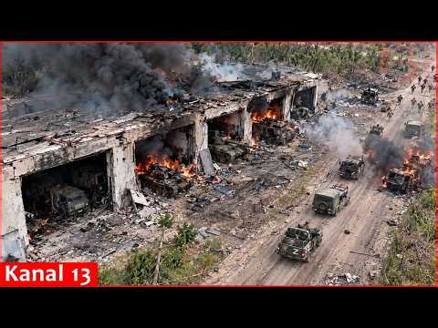Ukrainian FPV drones hunt Russian targets - devastating strikes hit Donetsk