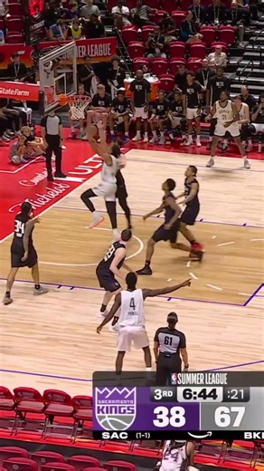 Mikel Brown Jr. = HOOPER 🔥 #brooklynnets #nba #summer