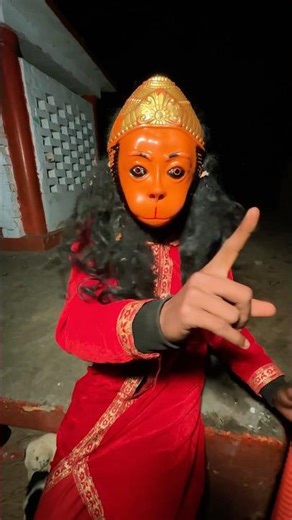 Hanuman Je Ne Bhoot 👹 Ko Happy New Year Kiya 🚩 #hanuman #hanumanji #bhoot #bajrangbali #treding