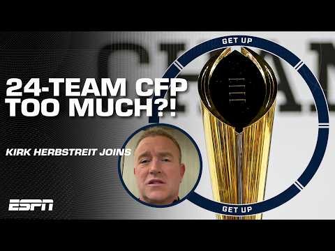 24-TEAM CFP COMING?! 👀 Heather Dinich, Dan Orlovsky & Kirk Herbstreit DEBATE expansion | Get Up