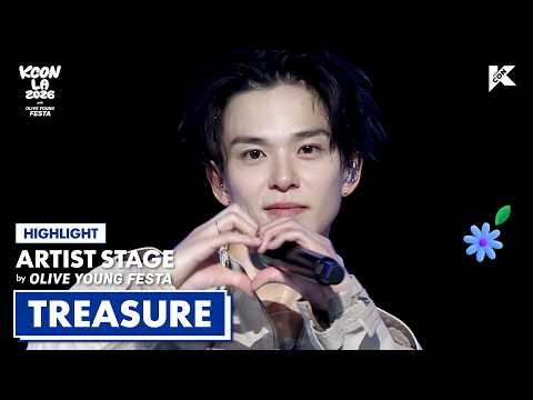 TREASURE 's ARTIST STAGE HIGHLIGHT🍀 | KCON LA 2026