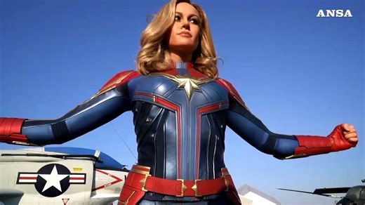 Captain Marvel al Madame Tussauds di New York