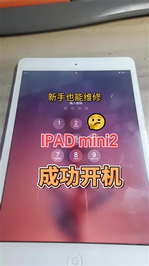 修复十年IPAD mini2
