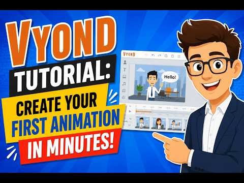 Vyond Tutorial: Create Your First Animation in Minutes! | Beginner's Guide to Vyond Animation