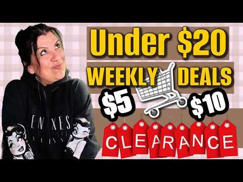 Walmart Target Clearance Under $20 HUGE Weekly Finds!