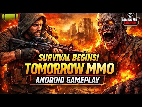 Tomorrow MMO Android 🔥 Survival Begins! Open World MMO Gameplay Part 1 | ‪@GamingwitLucifer‬