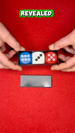 Jumbo re-appearing die 🪄🎲 Trick revealed #magic #fblifestyle #magician #tricks #magictricks #foryou #trend #trending | The Mask Magic Tricks Revealed