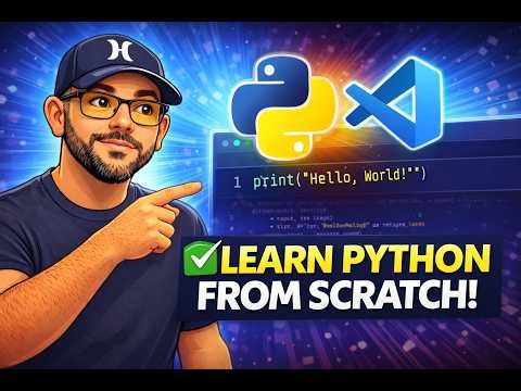 I Started Learning Python From Zero — Here's How to Set It Up (Beginner Series)
