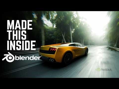 Cinematic Car Animation in Blender | Ultra-Realistic Forest Scene Tutorial