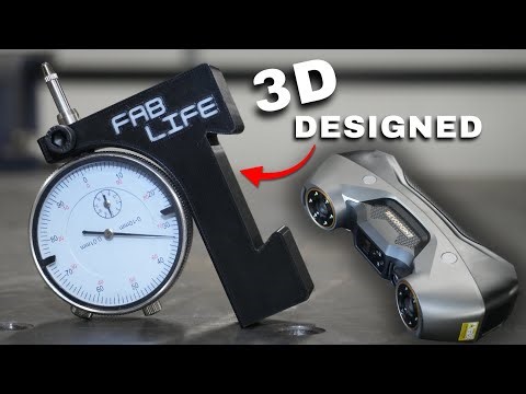 I Made a Dial Indicator Holder Using 3D Scanning | Revopoint MetroY Pro