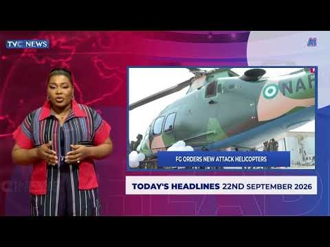 TVC News AI Pidgin Headline News | 22nd September, 2026
